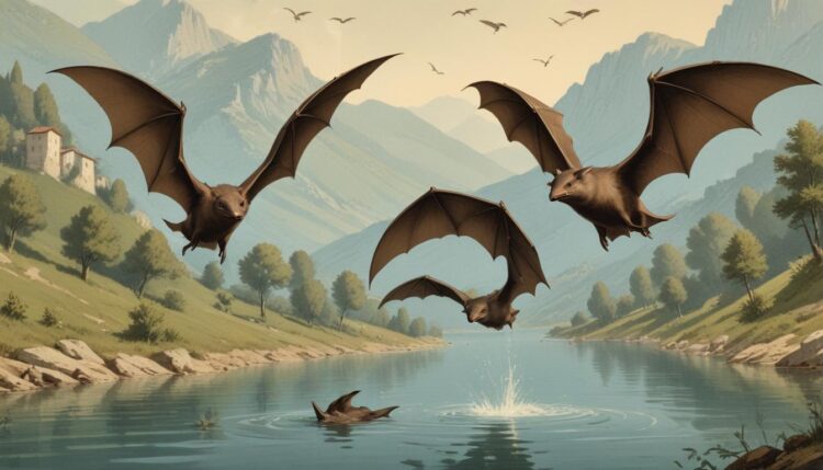 Überleben am Rande des Verbreitungsgebiets: Weibliche Wasserfledermäuse optimieren ihre Jagdstrateg… Überleben am Rande des Verbreitungsgebiets: Weibliche Wasserfledermäuse optimieren ihre Jagdstrateg…