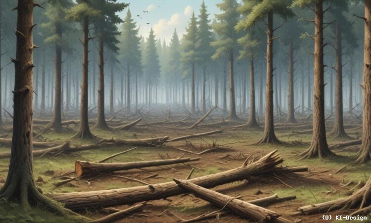 Zunehmende Waldschäden in Europa bis 2100: Prognosen und Herausforderungen**