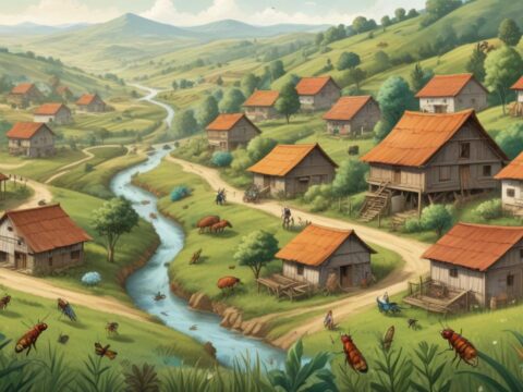 Dörfer: Ein oft übersehener Lebensraum mit wertvollem Potenzial für Insekten**