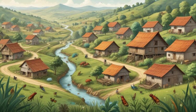 Dörfer: Ein oft übersehener Lebensraum mit wertvollem Potenzial für Insekten**