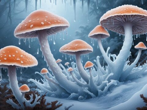 Neue Erkenntnisse über Eisbildung: Pilze adaptieren Bakteriengene für ihre eigenen Zwecke**