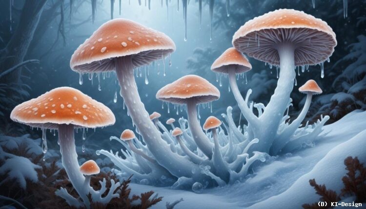 Neue Erkenntnisse über Eisbildung: Pilze adaptieren Bakteriengene für ihre eigenen Zwecke** Neue Erkenntnisse über Eisbildung: Pilze adaptieren Bakteriengene für ihre eigenen Zwecke**