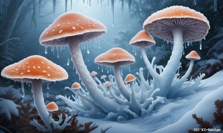 Neue Erkenntnisse über Eisbildung: Pilze adaptieren Bakteriengene für ihre eigenen Zwecke**