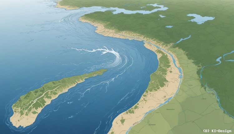 Globale Gezeitenkarte enthüllt den Einfluss auf Küstenflüsse und Hochwasserrisiken**