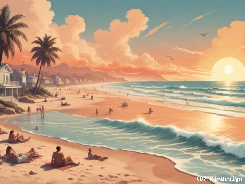 Anstieg der Wassertemperaturen an Küsten: Ursache für verstärkte schwüle Hitzewellen**