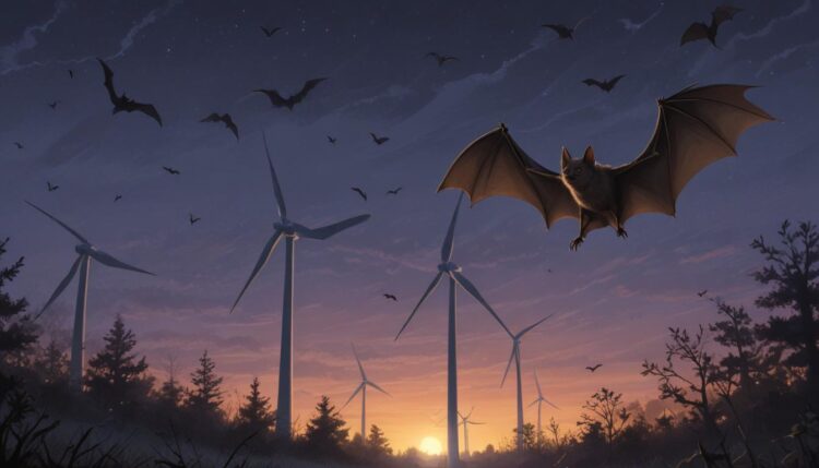 Fledermausmännchen im Windkraftbereich: Gesang als Balzverhalten und Kollisionsrisiko**