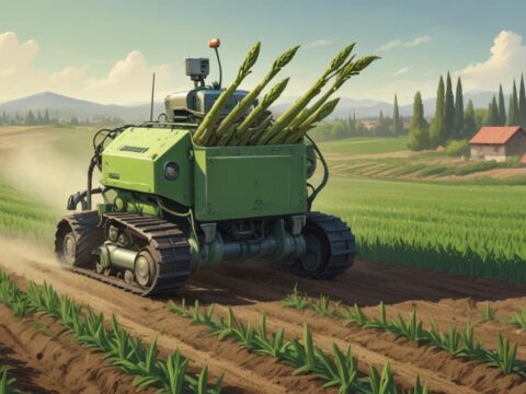 Innovative Robotertechnik revolutioniert die Spargelernte** Innovative Robotertechnik revolutioniert die Spargelernte**