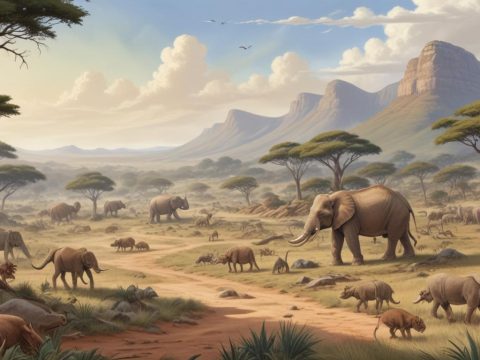 Frühzeitliche Rohstoffnutzung: Der Steinbruch von Jojosi in Südafrika** Frühzeitliche Rohstoffnutzung: Der Steinbruch von Jojosi in Südafrika**