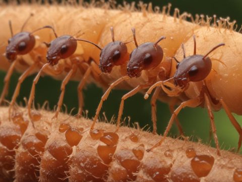 Duftsignale von Ameisenlarven: Eine Entdeckung über elterliche Fürsorge und Fortpflanzung**