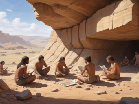 Ein Blick in die Vergangenheit: Feuer und Holzkohle der frühen Menschen**