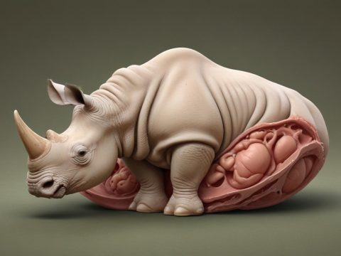 Fortschritte bei der Rettung des Nördlichen Breitmaulnashorns durch neue Embryos**