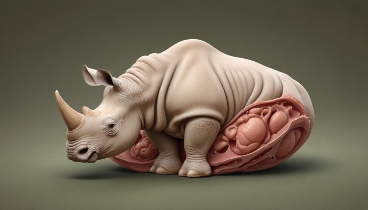 Fortschritte bei der Rettung des Nördlichen Breitmaulnashorns durch neue Embryos**