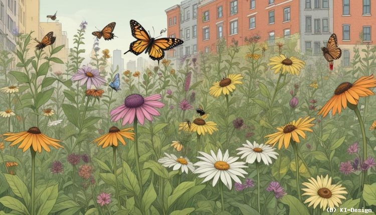 Insektenfreundliche Stadtgestaltung: Mehr als nur Blumen erforderlich**