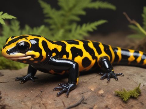 Entdeckung der Biofluoreszenz beim Feuersalamander**