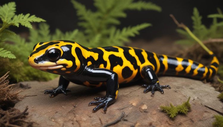 Entdeckung der Biofluoreszenz beim Feuersalamander** Entdeckung der Biofluoreszenz beim Feuersalamander**