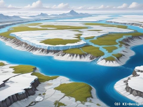 Die Bedrohung der arktischen Flussdeltas durch den Klimawandel** Die Bedrohung der arktischen Flussdeltas durch den Klimawandel**
