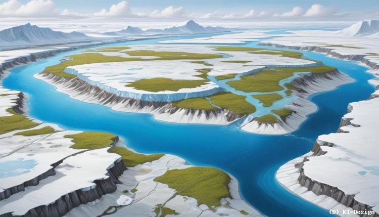 Die Bedrohung der arktischen Flussdeltas durch den Klimawandel** Die Bedrohung der arktischen Flussdeltas durch den Klimawandel**