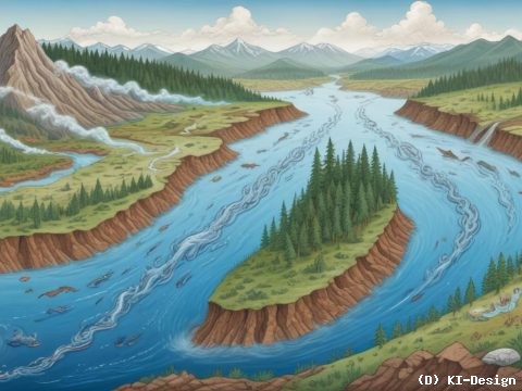 Menschliche Einflüsse verändern den globalen Wasserkreislauf dramatisch** Menschliche Einflüsse verändern den globalen Wasserkreislauf dramatisch**