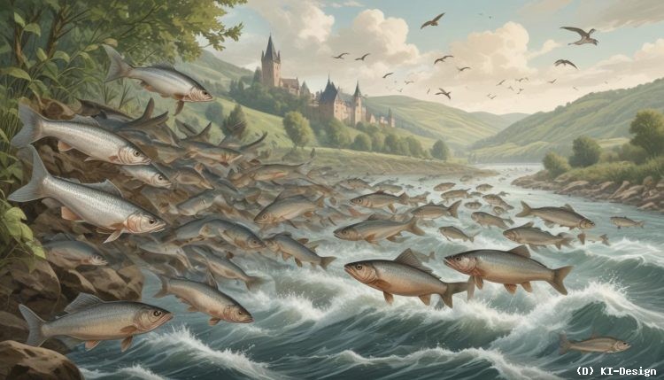 Erfolgreiche Rückkehr des Maifischs in der Mosel: Ein positiver Trend setzt sich fort**