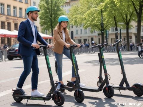E-Scooter als Schlüssel zur Mobilitätswende: Ein neuer Ansatz für städtische Mobilität** E-Scooter als Schlüssel zur Mobilitätswende: Ein neuer Ansatz für städtische Mobilität**