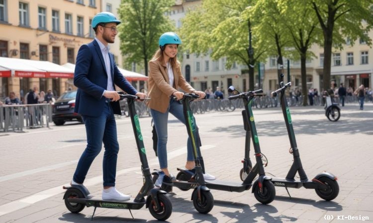 E-Scooter als Schlüssel zur Mobilitätswende: Ein neuer Ansatz für städtische Mobilität**