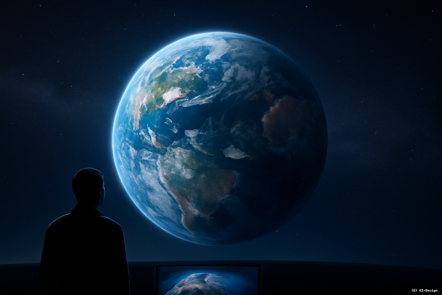 „Die Erde aus dem All: neues Lehrformat vermittelt globale Perspektiven und fördert Umweltbewusstsein.“