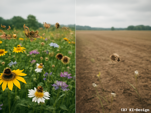 Widersprüchliche politische Rahmenbedingungen gefährden die Biodiversität und die Ernährungssicherh…
