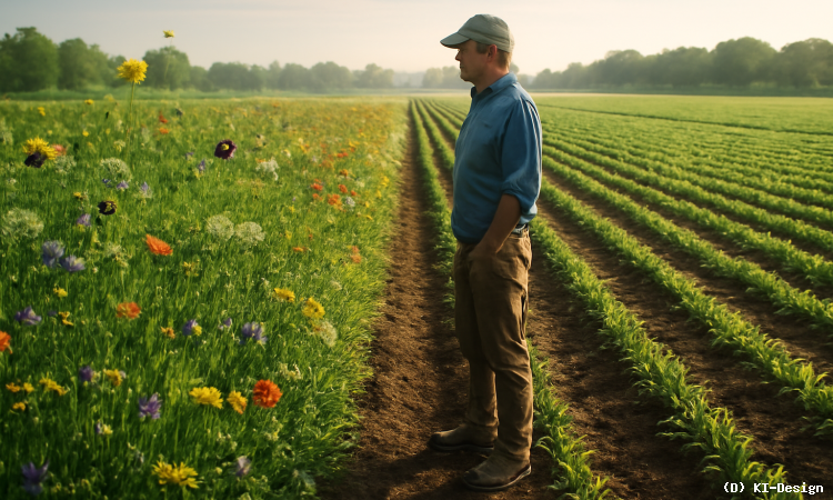 Reduzierung von Pestiziden zur Förderung der Biodiversität in der Landwirtschaft**