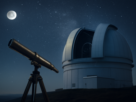 „Teleskope erweitern unser Universum: Einfluss auf Wissenschaft und Weltanschauung durch bahnbrechende astronomische Erkenntnisse.“