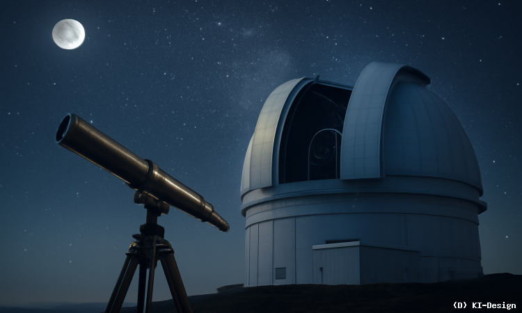 „Teleskope erweitern unser Universum: Einfluss auf Wissenschaft und Weltanschauung durch bahnbrechende astronomische Erkenntnisse.“