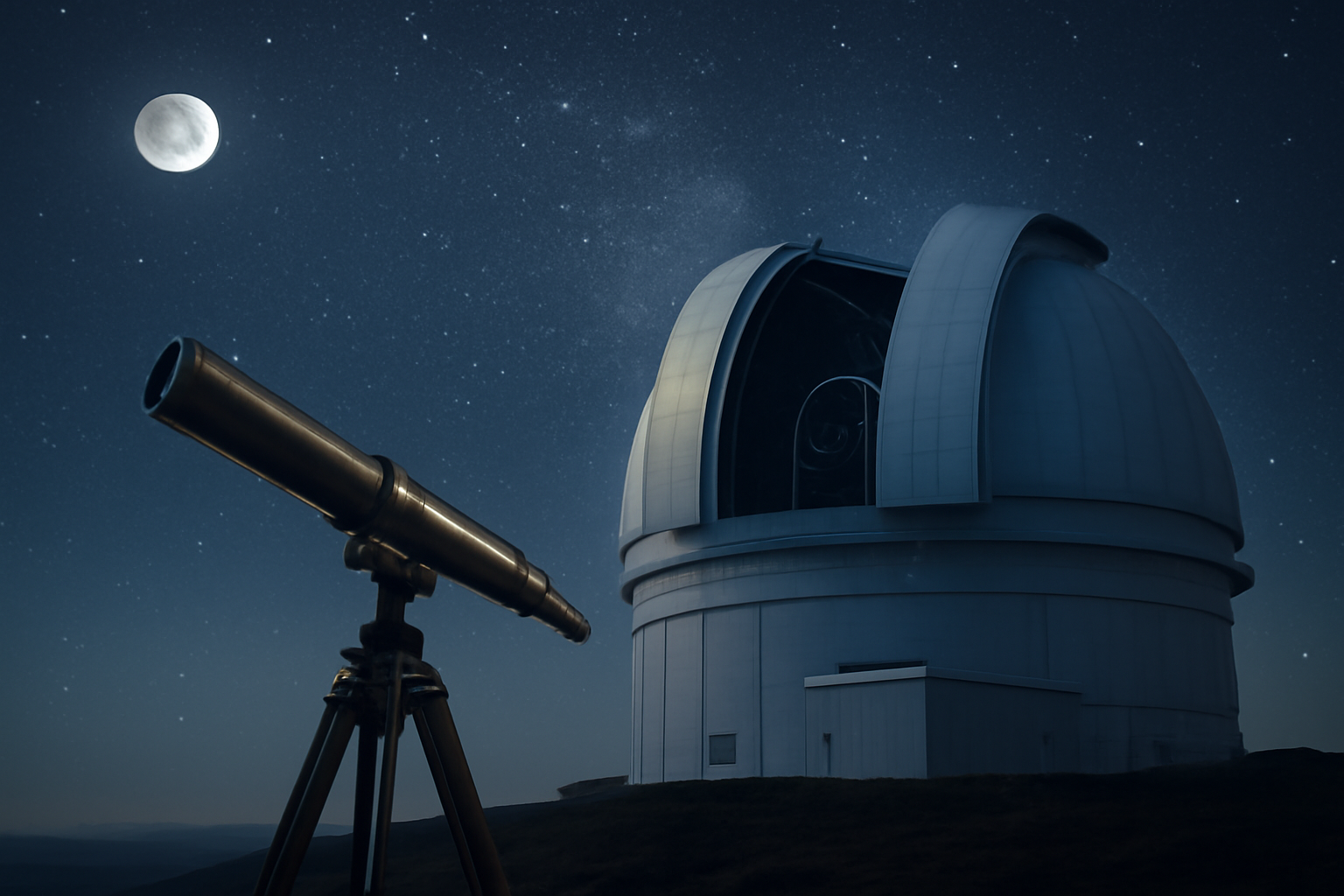 „Teleskope erweitern unser Universum: Einfluss auf Wissenschaft und Weltanschauung durch bahnbrechende astronomische Erkenntnisse.“