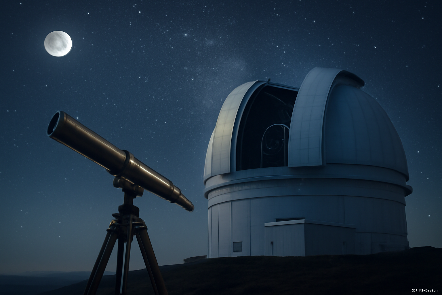 „Teleskope erweitern unser Universum: Einfluss auf Wissenschaft und Weltanschauung durch bahnbrechende astronomische Erkenntnisse.“