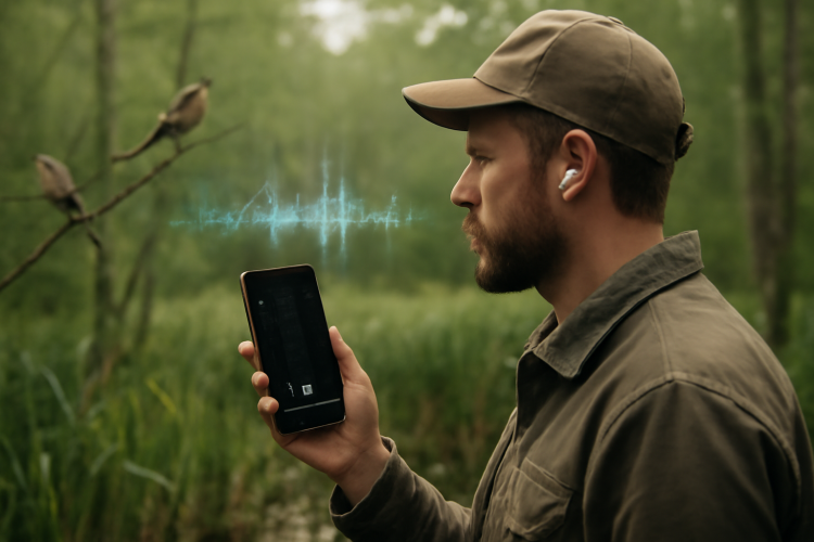 Vögel erkennen ohne Internet: Innovative App nutzt KI zur Identifizierung von Tierstimmen**