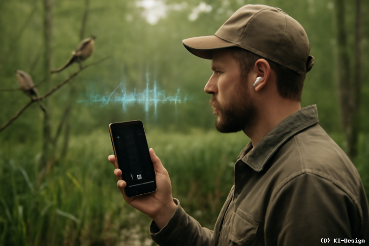 Vögel erkennen ohne Internet: Innovative App nutzt KI zur Identifizierung von Tierstimmen**