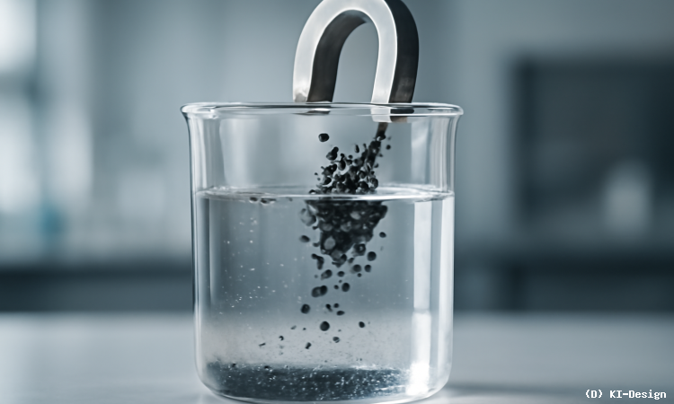 ** Innovative Wasseraufbereitung: Magnetische Nanopartikel zur Entfernung von Ewigkeitschemikalien
