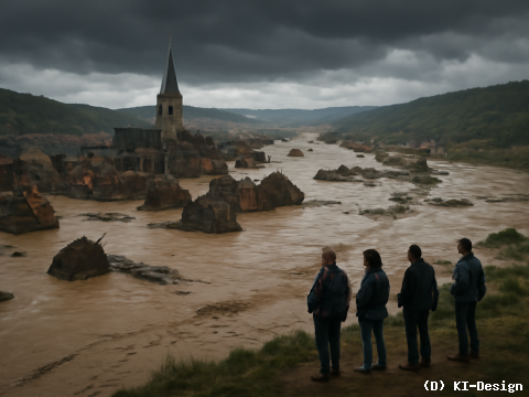 Die vergessenen Fluten: Hochwasser-Katastrophen in Europa 1342 und 1343**