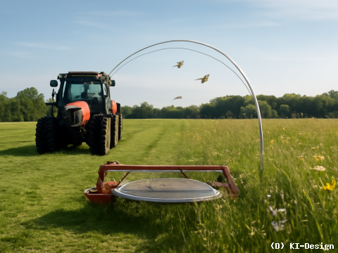 Innovationen im Grünland: Neue Technologien zum Schutz von Insekten während der Mahd**