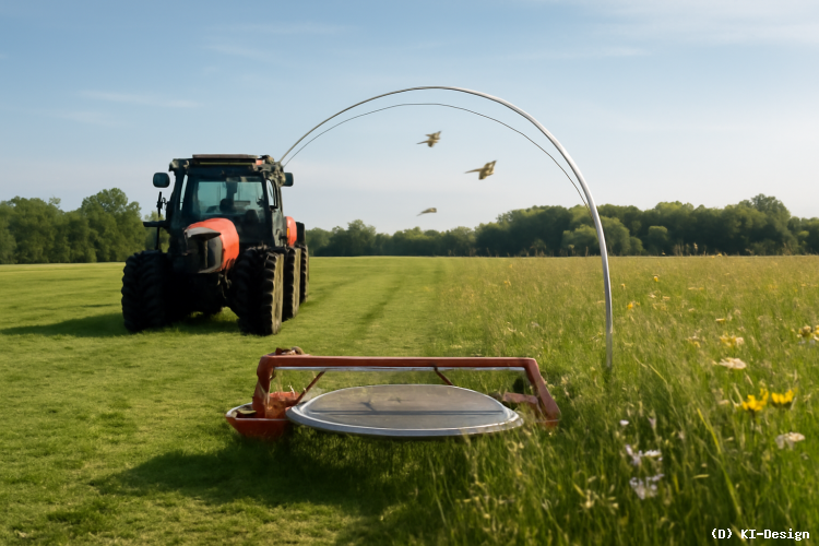 Innovationen im Grünland: Neue Technologien zum Schutz von Insekten während der Mahd**