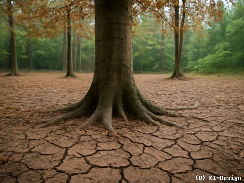 Trockenstress bei Buchen: Auswirkungen des Klimawandels auf Waldökosysteme**