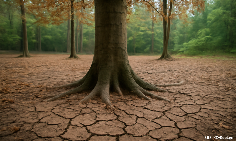 Trockenstress bei Buchen: Auswirkungen des Klimawandels auf Waldökosysteme**