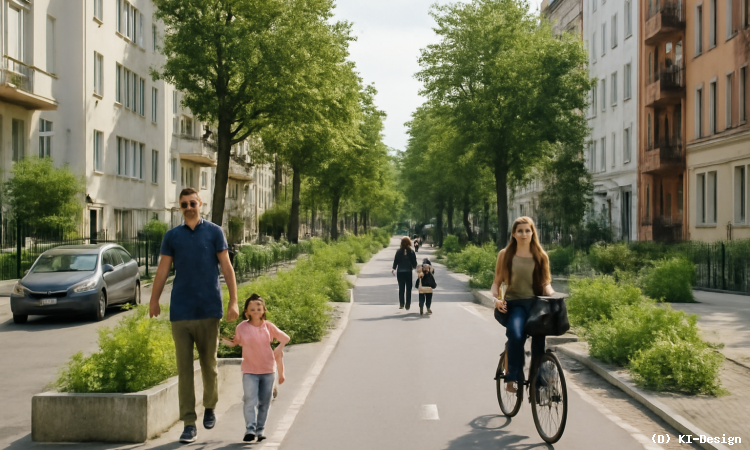 Hohe Zustimmung für Verkehrsberuhigung in Berlins Wohngebieten**
