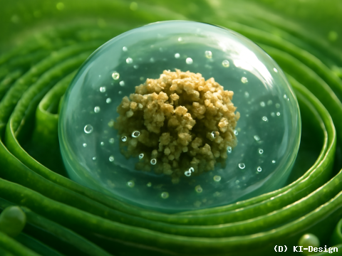 Fortschritte in der Photosynthese: Wie Pyrenoide die CO2-Fixierung optimieren** Fortschritte in der Photosynthese: Wie Pyrenoide die CO2-Fixierung optimieren**