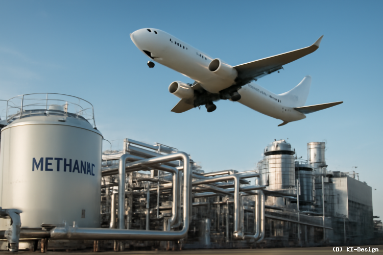 Methanol: Ein Schlüsselrohstoff für umweltfreundliche Flugkraftstoffe**