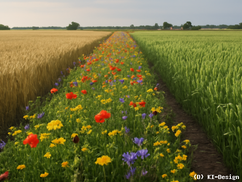 Vergleich der ökologischen und wirtschaftlichen Vorteile von Blühstreifen und ökologischem Landbau** Vergleich der ökologischen und wirtschaftlichen Vorteile von Blühstreifen und ökologischem Landbau**