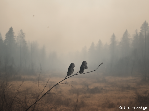 Auswirkungen von Waldbrandrauch auf die Vogelpopulationen in den USA**