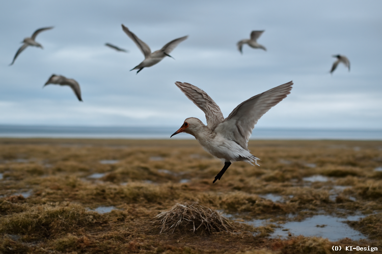 Wanderlust der Watvögel: Warum Brutplätze in der Arktis selten wieder besucht werden** Wanderlust der Watvögel: Warum Brutplätze in der Arktis selten wieder besucht werden**