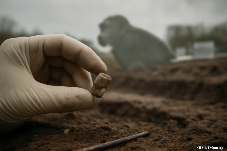 ** Entdeckung eines 300.000 Jahre alten Berberaffen-Zahns in Norddeutschland