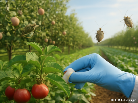 Innovative Duftstoffstrategie zur Bekämpfung der Marmorierten Baumwanze im Obst- und Gemüseanbau** Innovative Duftstoffstrategie zur Bekämpfung der Marmorierten Baumwanze im Obst- und Gemüseanbau**