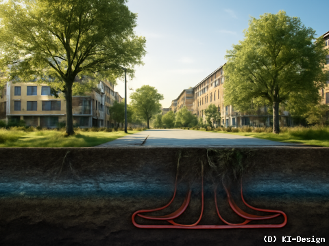 Der Untergrund als Schlüssel zur Bekämpfung der urbanen Hitze** Der Untergrund als Schlüssel zur Bekämpfung der urbanen Hitze**