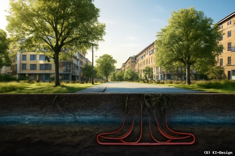 Der Untergrund als Schlüssel zur Bekämpfung der urbanen Hitze** Der Untergrund als Schlüssel zur Bekämpfung der urbanen Hitze**
